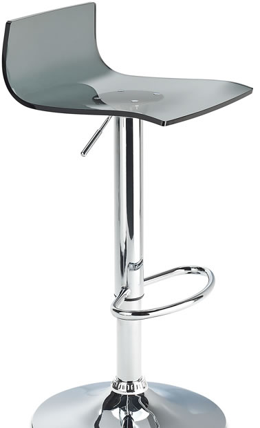 Molded Bar Stool - Black